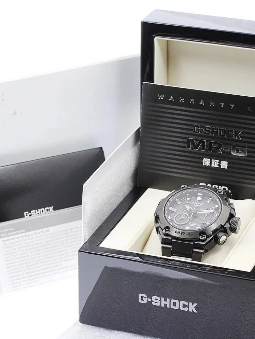 CASIO G-Shock MR-G MRG-G1000B-1AJR GPS Solar Powered Radio Men's Watch_948390